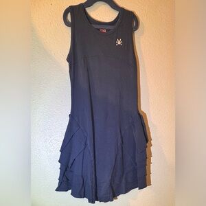 No Added Sugar Slate Blue Bustle Dress